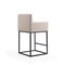 Manhattan Comfort Ambassador Counter Stool in Cream and Black CS010-CR - alternate 5